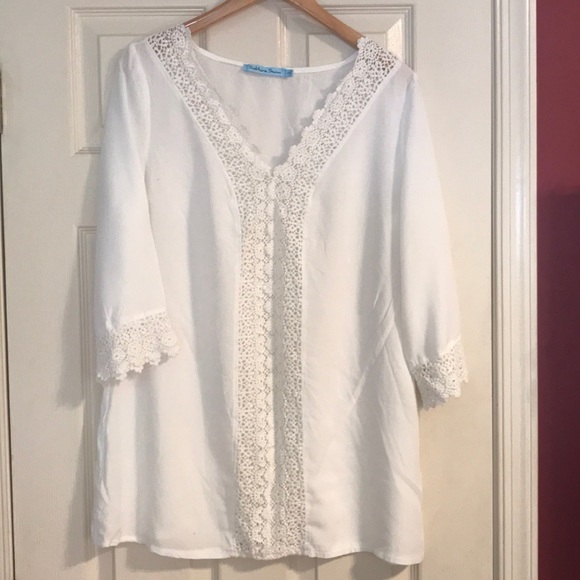 Solitaire Tops - solitaire swim blouse